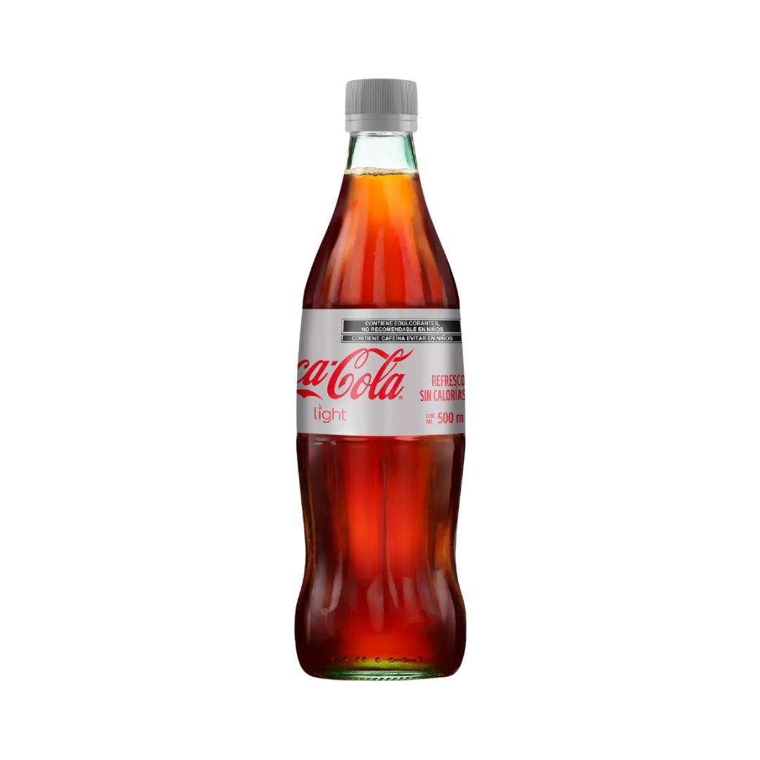 Coca-Cola Light Tapa Rosca 500 ml