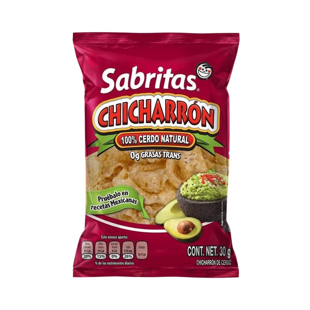 Bot. Sabritas Chicharron de Cerdo 30 G.