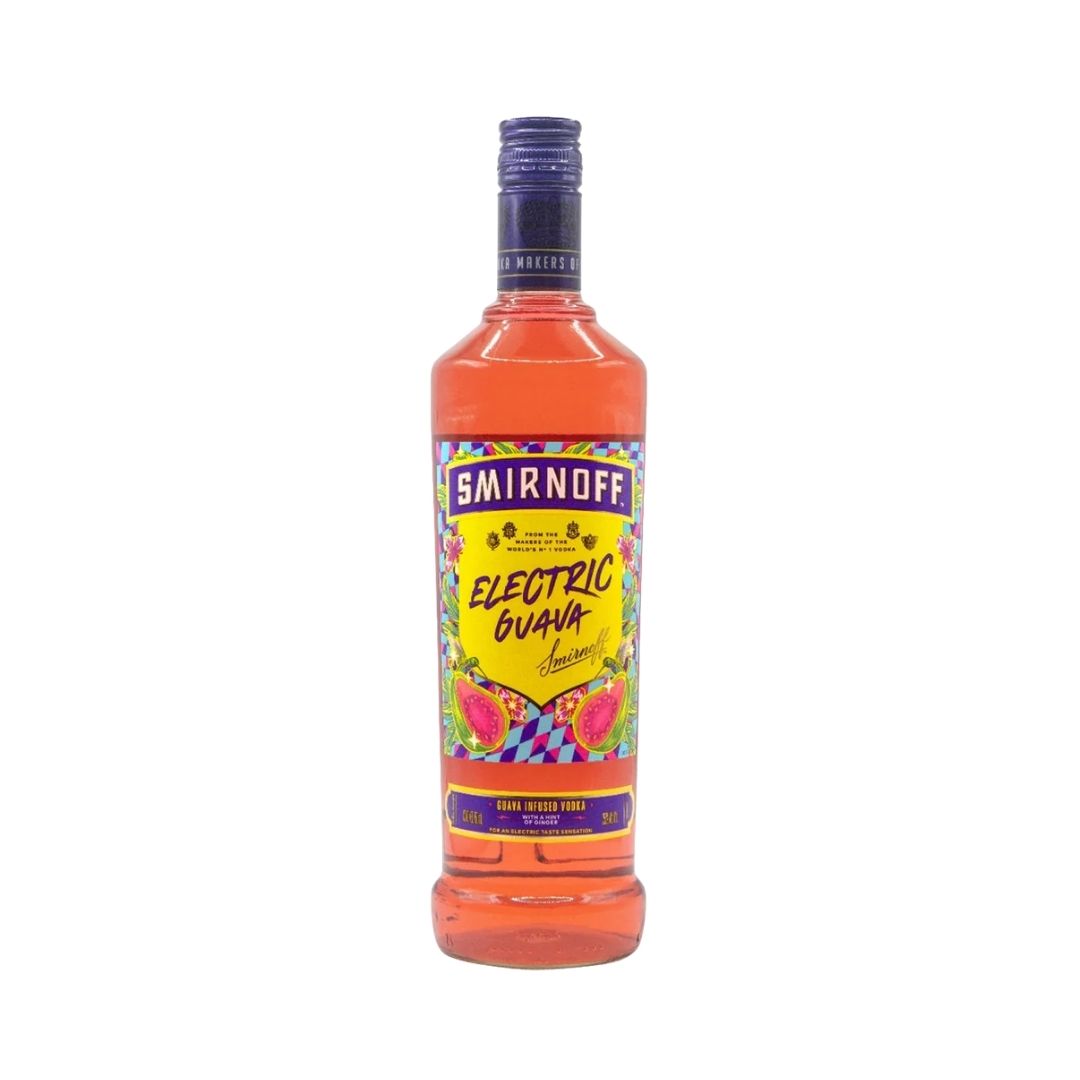 VODKA SMIRNOFF ELECTRIC GUAVA 12/750ML