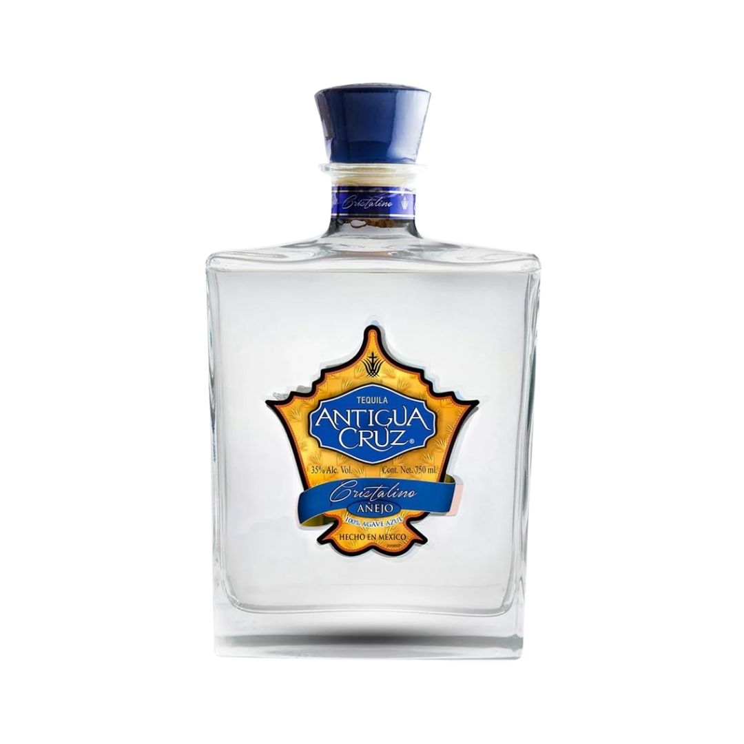 TEQ. ANTIGUA CRUZ AÑEJO CRISTALINO 6/750 ML