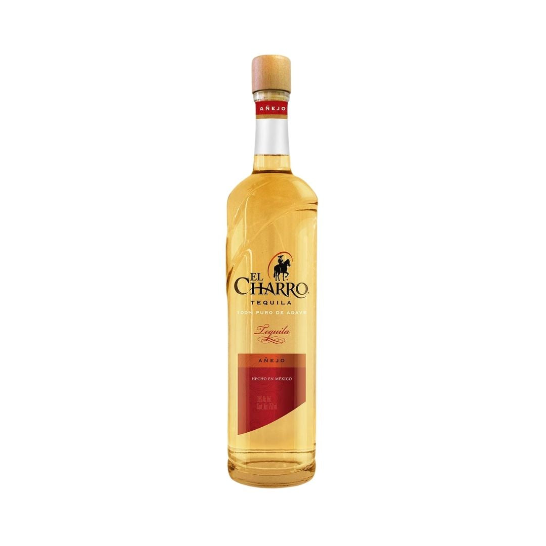 TEQ. EL CHARRO PREMIUM AÑEJO 6/750 ML