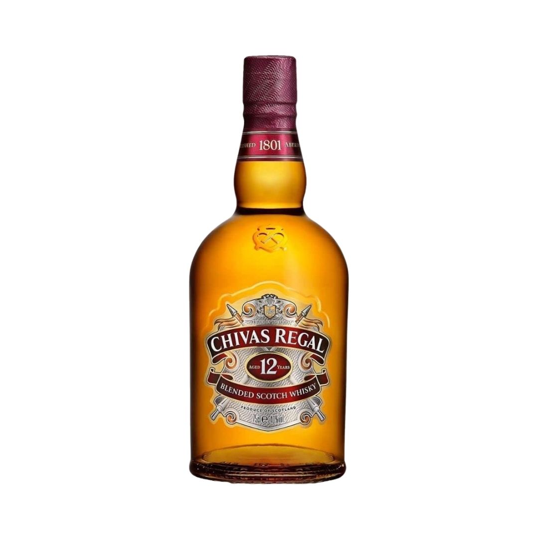 WHISKY CHIVAS REGAL 12 AÑOS 12/750ML
