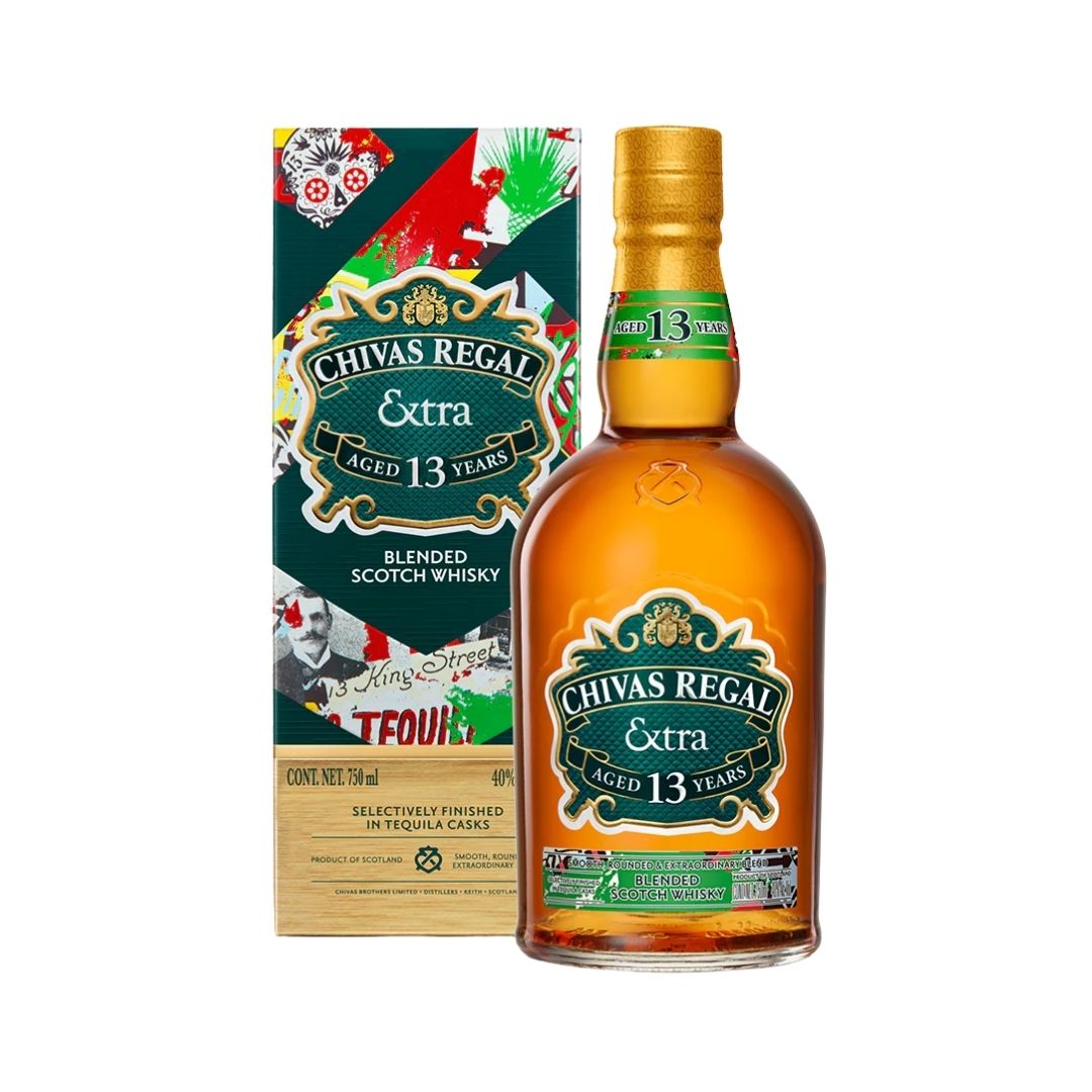 WHISKY CHIVAS REGAL 13 AÑOS TEQUILA 6/750ML