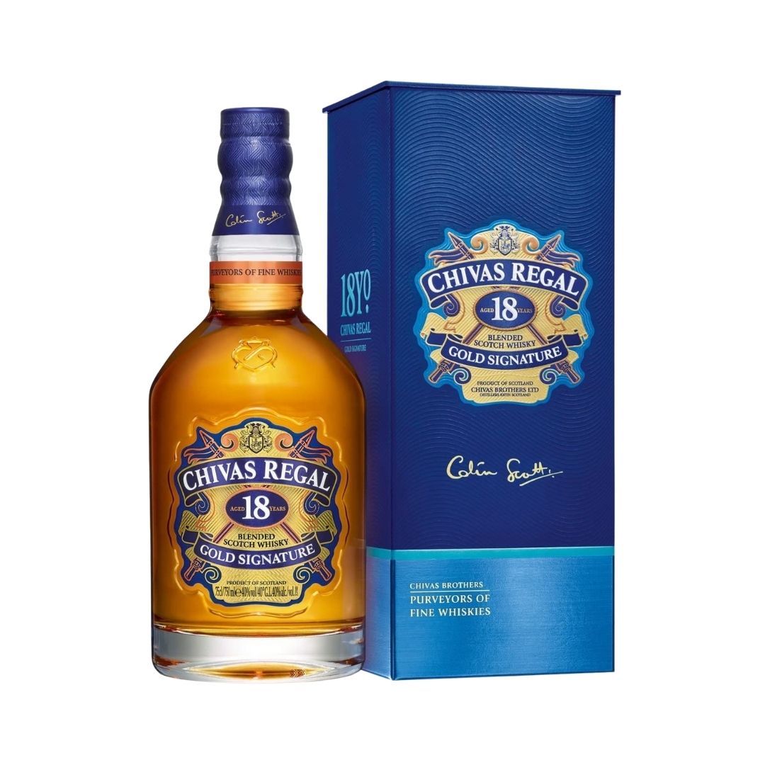 WHISKY CHIVAS REGAL 18 AÑOS 6/750ML