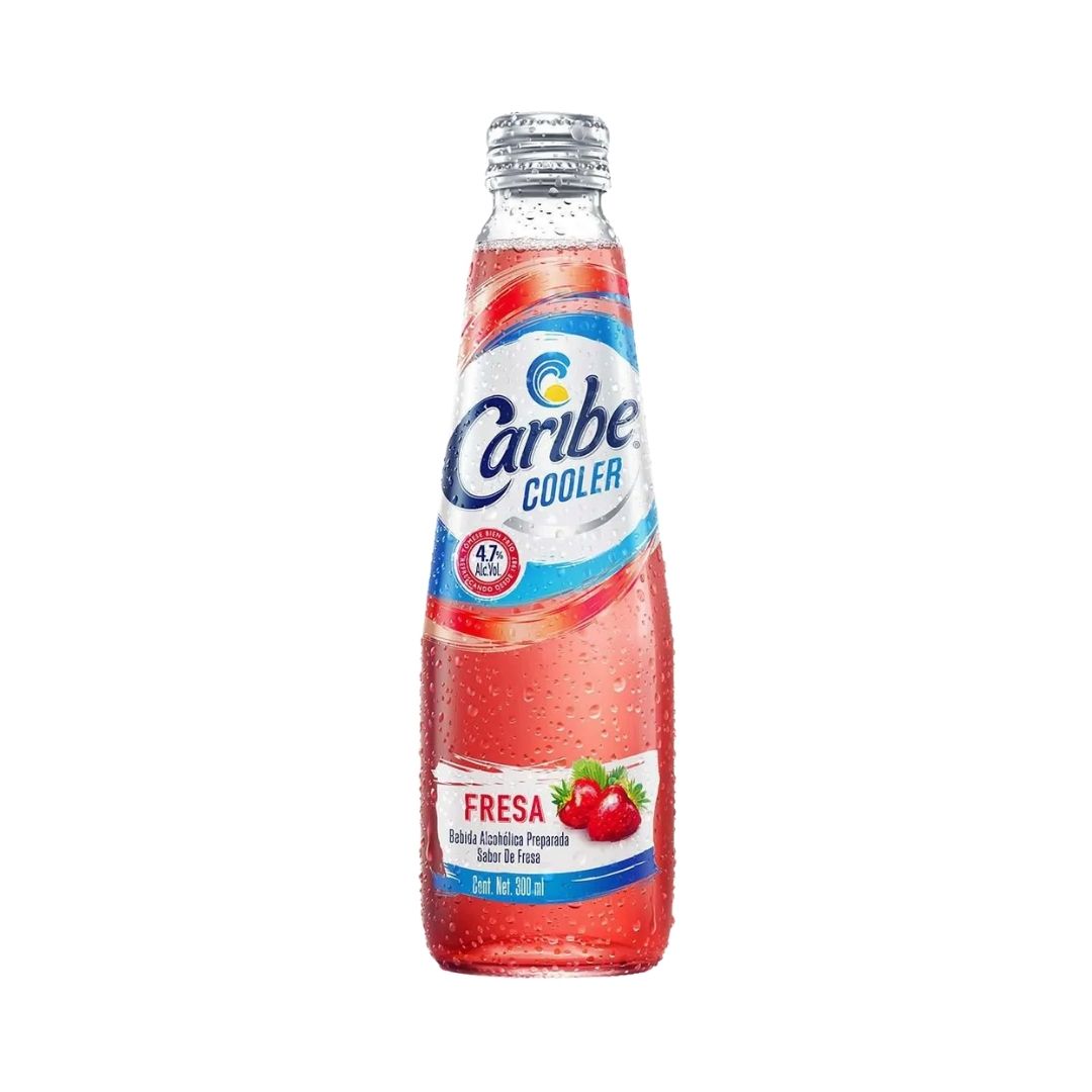 BEB. CARIBE COOLER FRESA 12/300ML