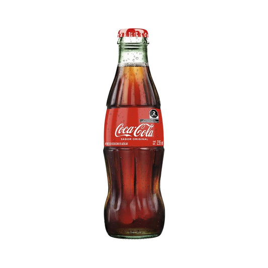 Coca-Cola Mini Vidrio Desechable 235 ml