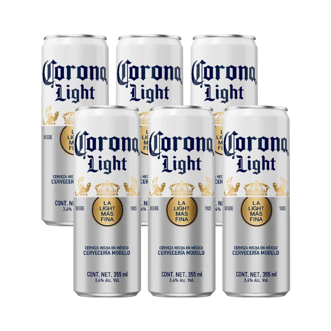 Cerveza Corona Light Bote 355 ml