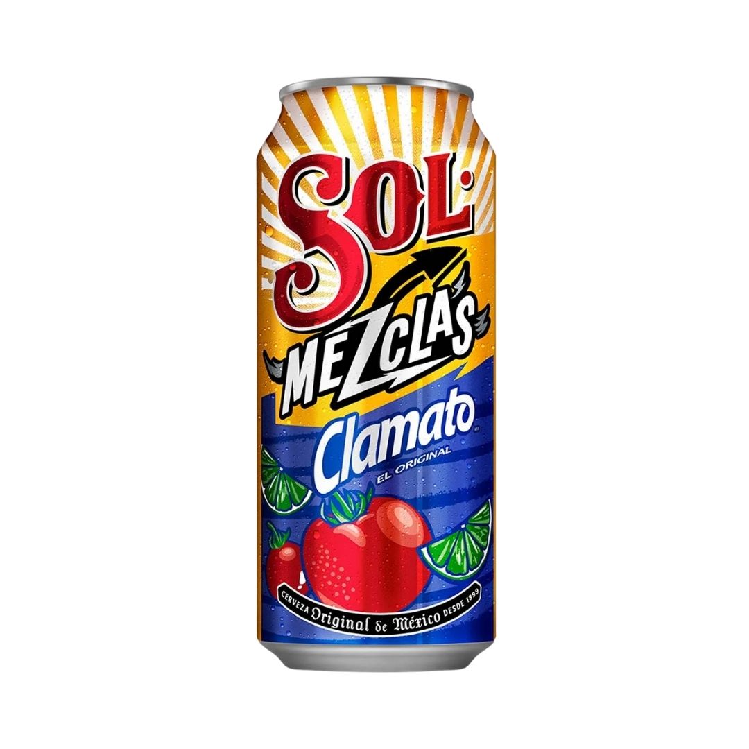 CERV. SOL CLAMATO LATON 24/473ML