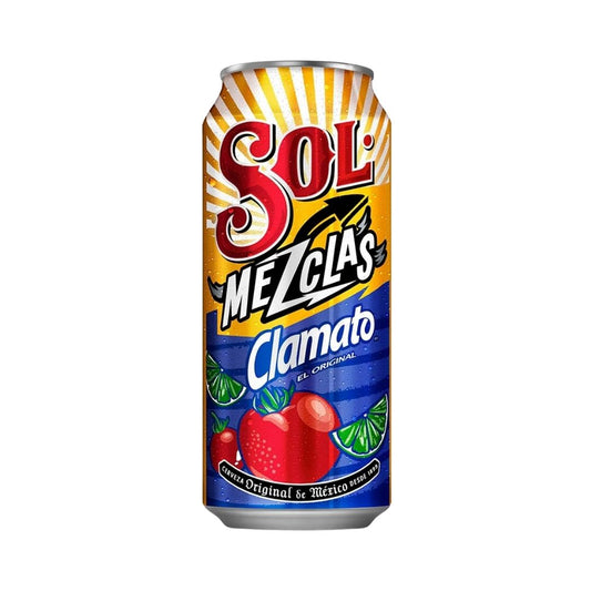 CERV. SOL CLAMATO LATON 24/473ML