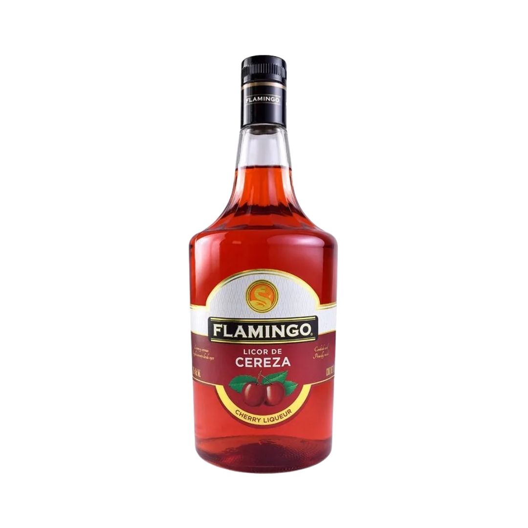 LICOR FLAMINGO CEREZA 12/1L