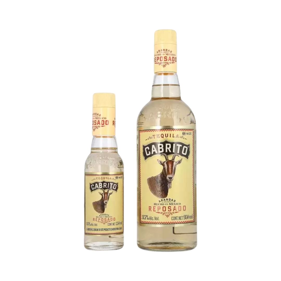 Paquete Tequila Cabrito Reposado 950 ml + 250 ml