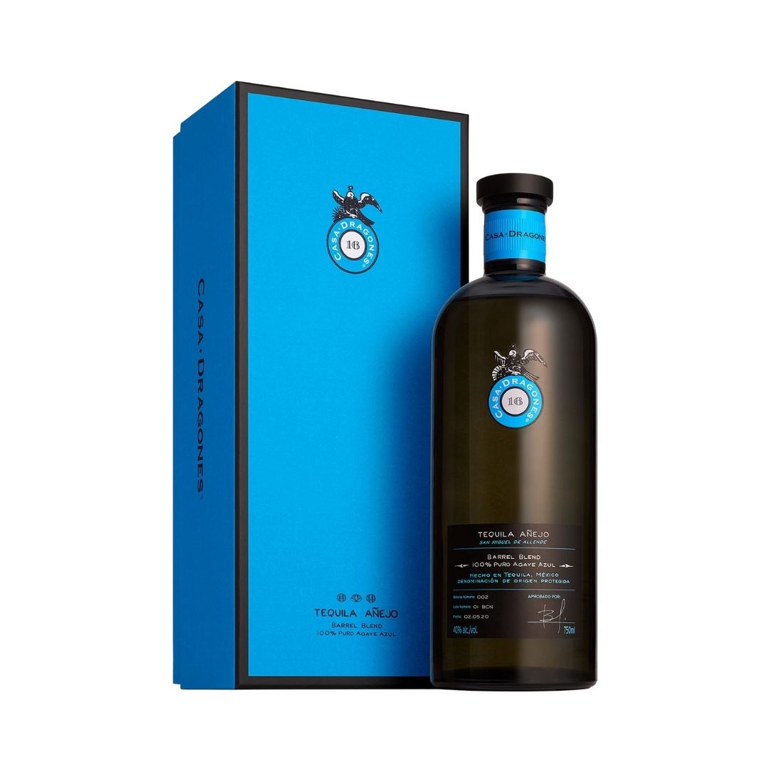 TEQ. CASA DRAGONES AÑEJO 3/750ML