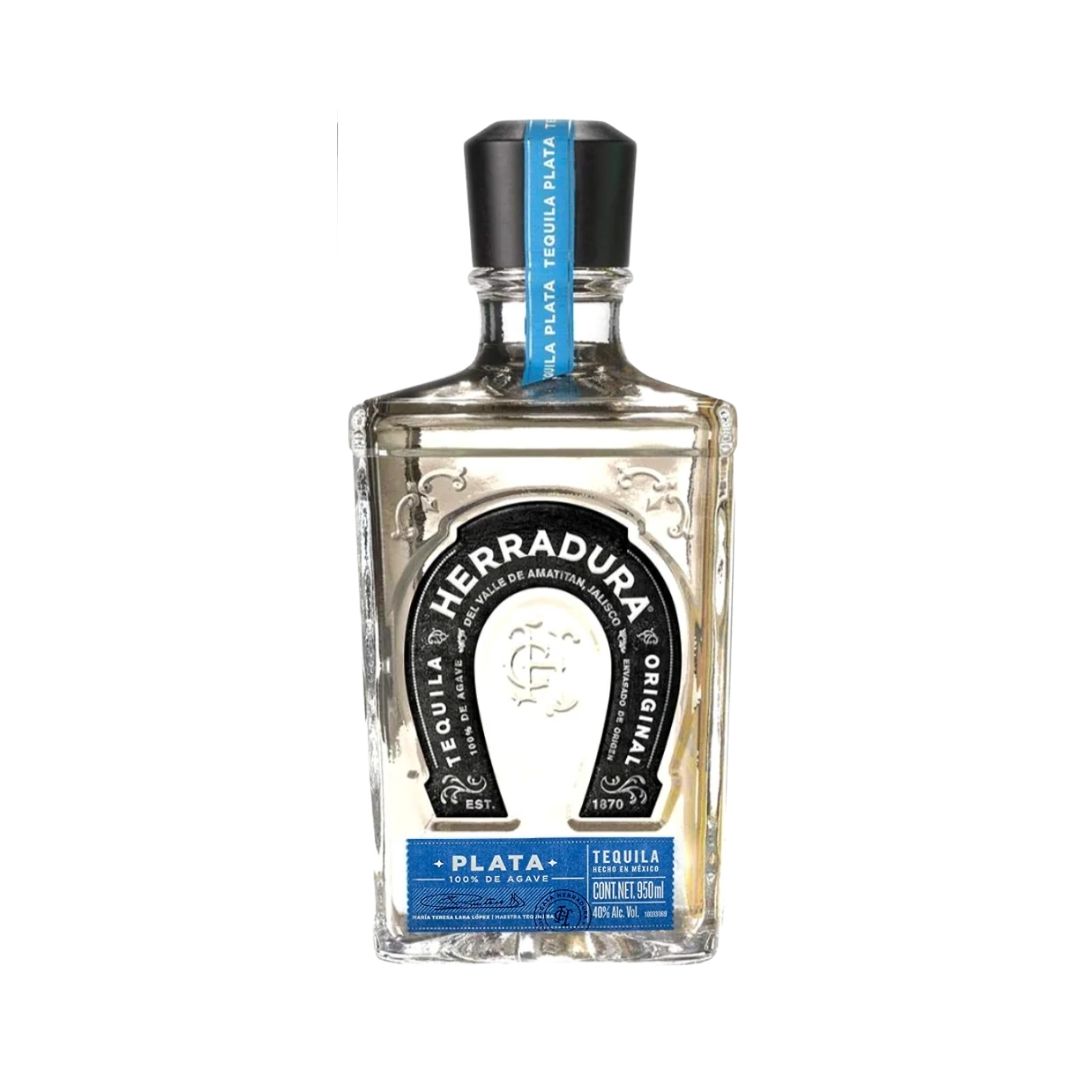 TEQ. HERRADURA PLATA 12/950 ML
