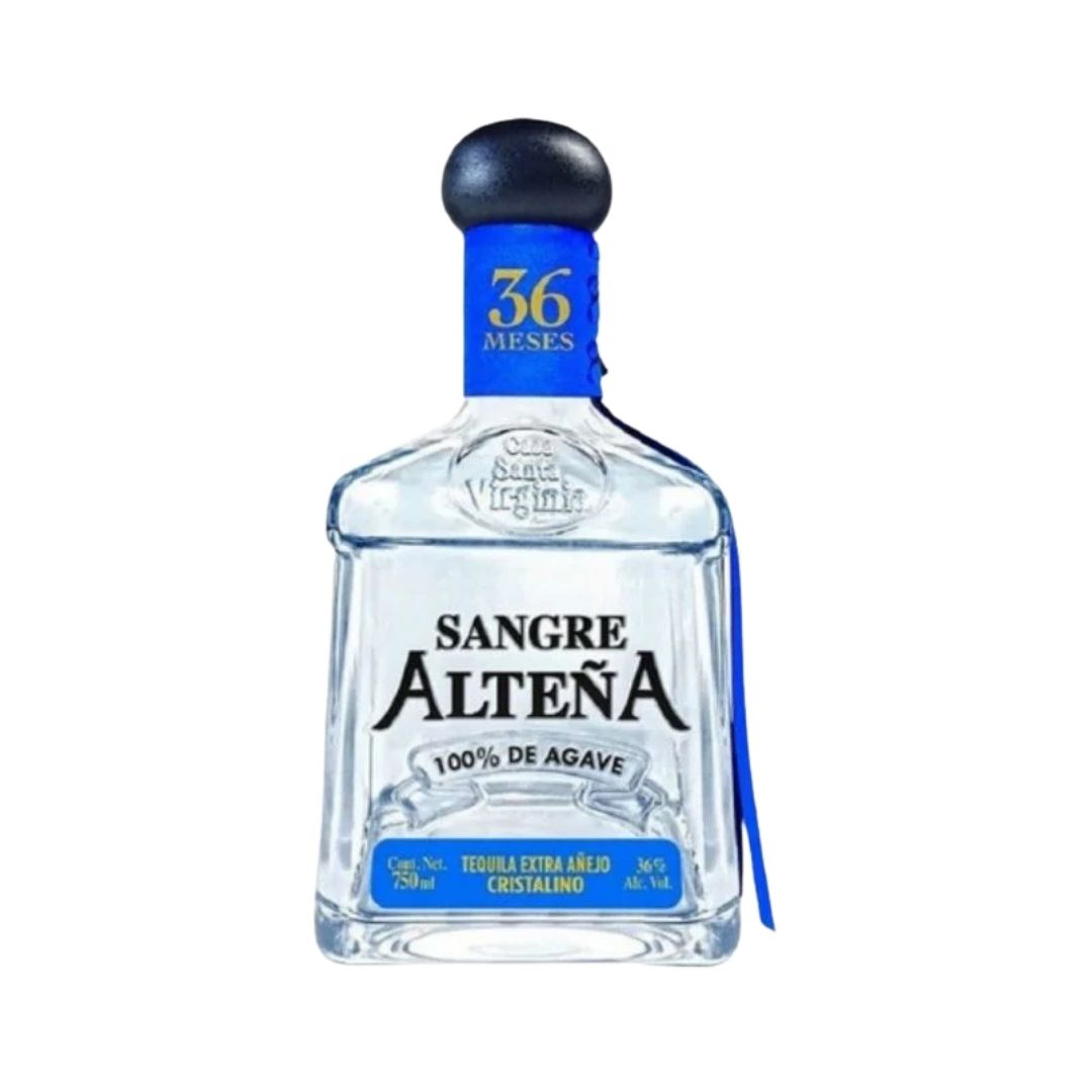 TEQ. SANGRE ALTEÑA AÑEJO CRISTAL 6/750ML