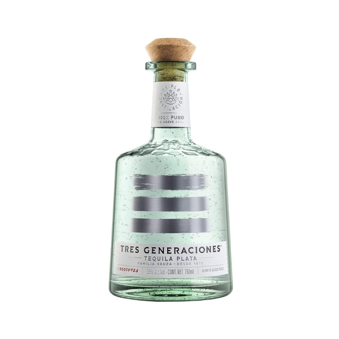 TEQ. SAUZA 3 GENERACIONES PLATA 6/700 ML