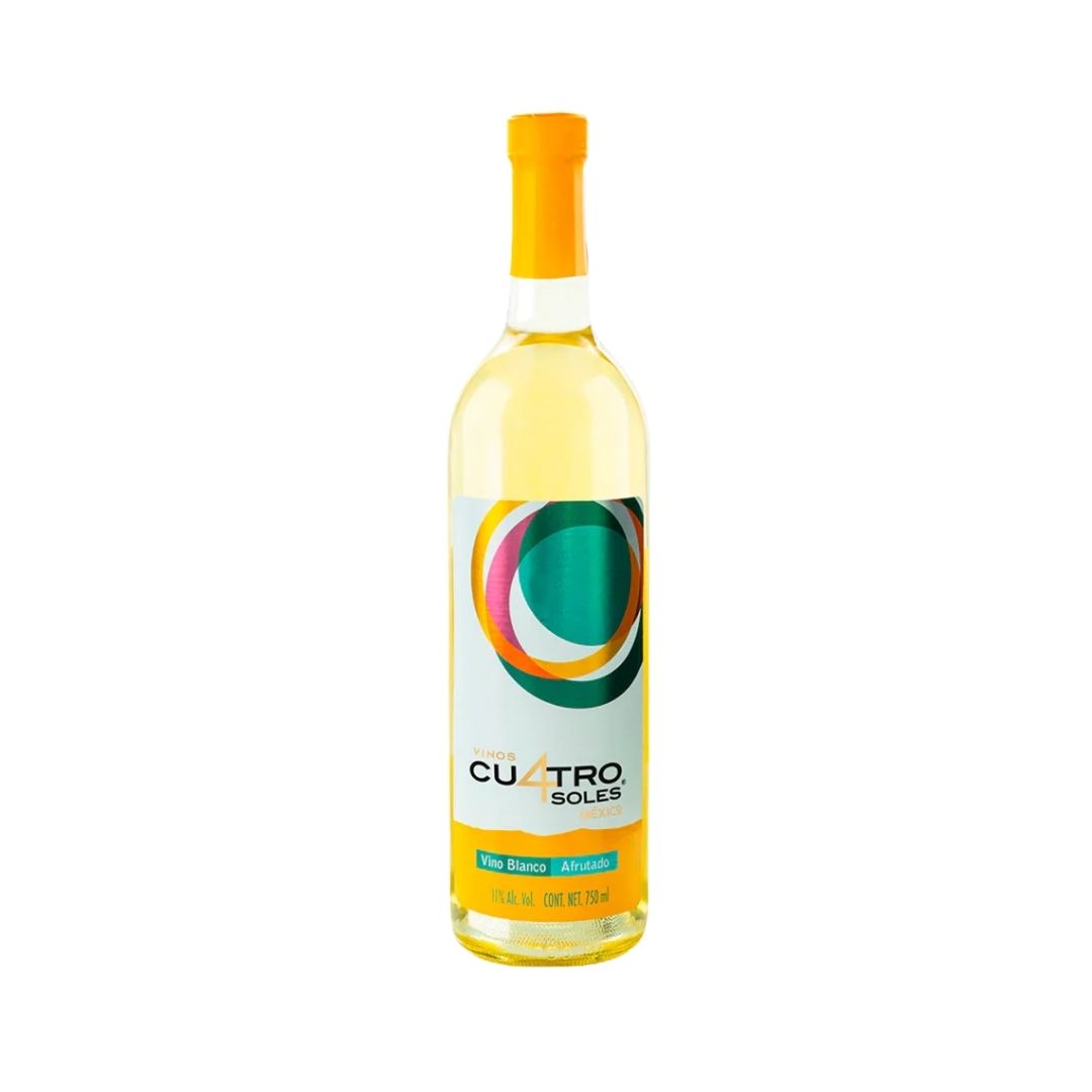 VM. CUATRO SOLES BLANCO AFRUTADO 12/750 ML