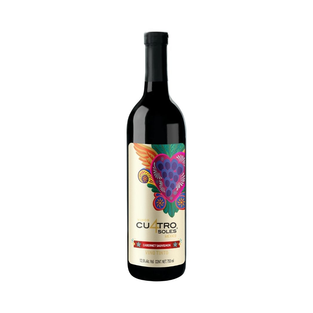 VM. CUATRO SOLES CABERNET SAVIGNON 12/750 ML