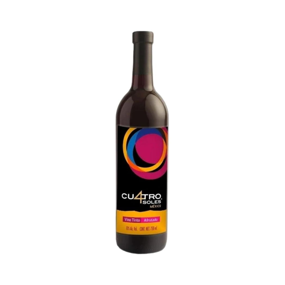 VM. CUATRO SOLES TINTO AFRUTADO 12/750 ML