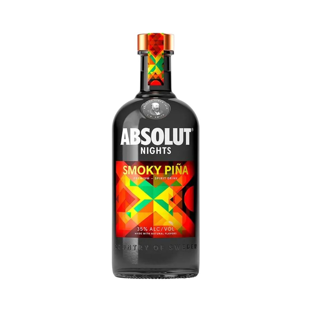 Vodka Absolut Nights Smoky Piña 700 ml