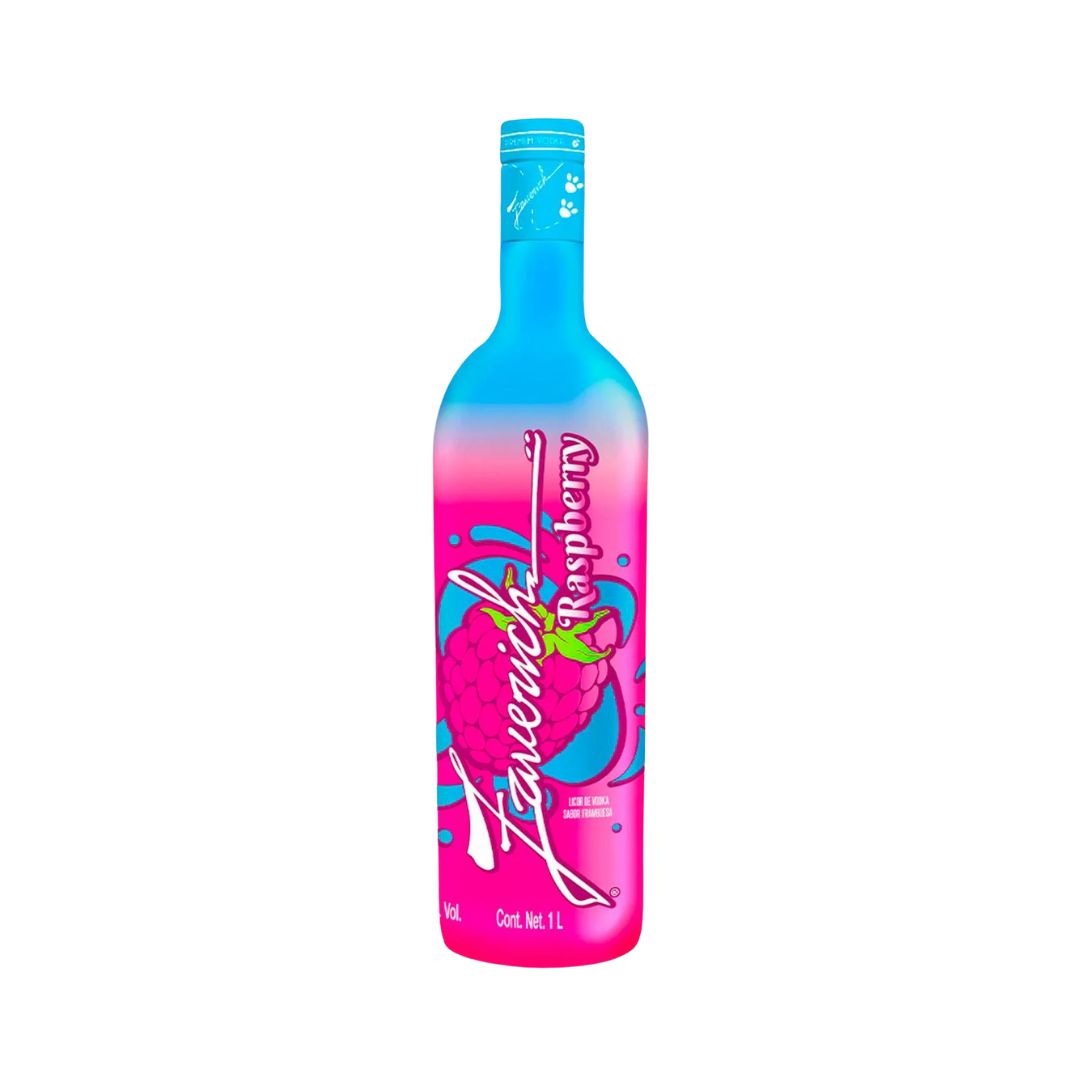 Vodka Zaverich Raspberry 1000 ml