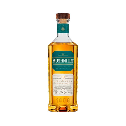 WHISKY BUSHMILLS SINGLE MALT 10 AÑOS 6/750ML